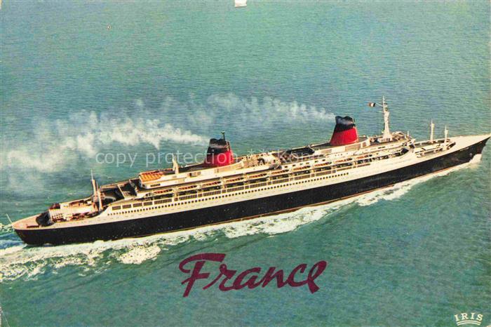 Dampfer Oceanliner France