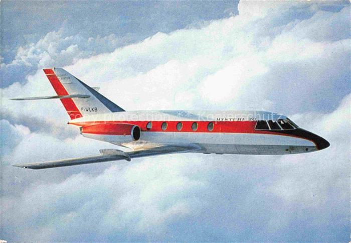 FLUGZEUGE ZIVIL Mystere 20