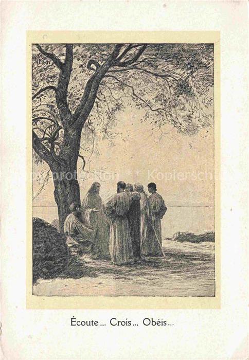 Jesus Christus Christentum U.C.J.F. Camp de Isle Ecoute Crois Obeis