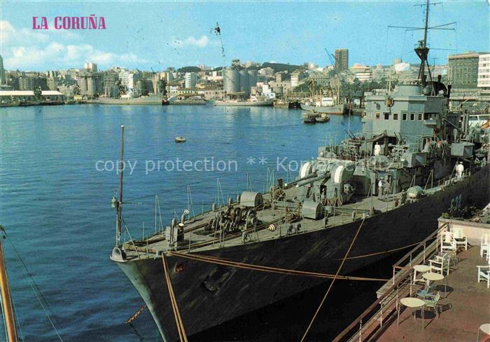 Marine  Warships La Coruna The Harbaut