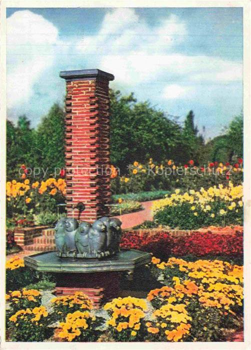 GRUGA Ausstellungspark EssEN Ruhr Keramikbrunnen Botanischer Garten