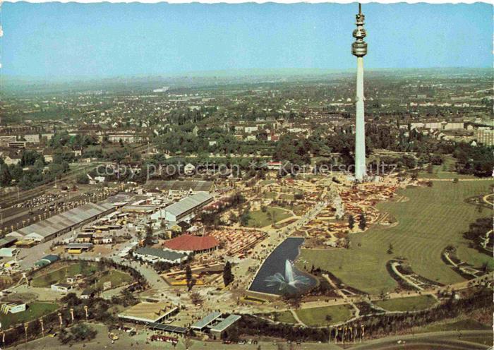 BUGA Bundesgartenschau Dortmund Luftaufnahme Haupteingang Flamingo Teich