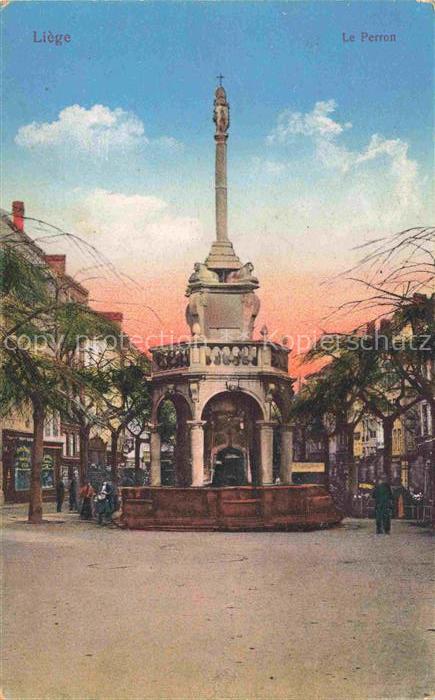 LIEGE Luettich Luik Belgie Le Perron