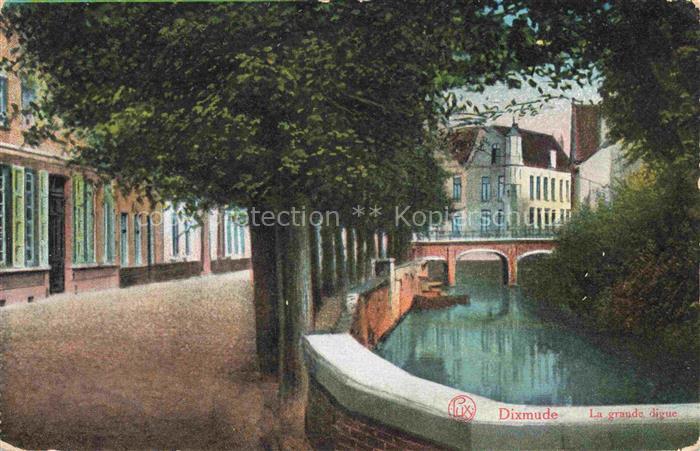 Dixmude Diksmuide Dilsmuide Belgie La grande digue