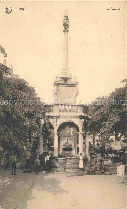 LIEGE Luettich Luik Belgie Le Perron