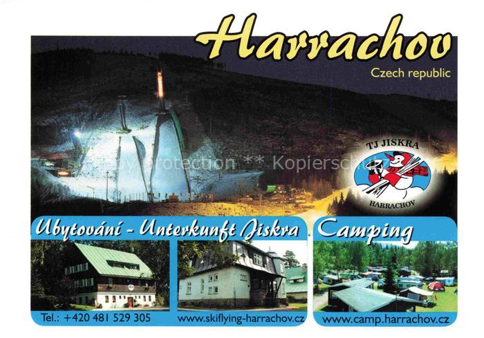 Harrachov Harrachsdorf CZ Unterkunft Jiskra Camping
