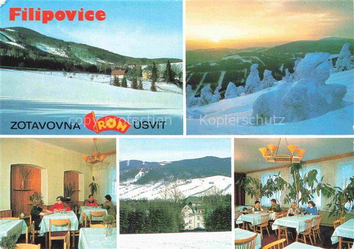 Filipovice Jeseniky Freiwaldau CZ Zotavovna ROH USVIT