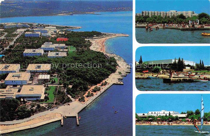 Sibenik Croatia Fliegeraufnahme Hotel Solaris Details