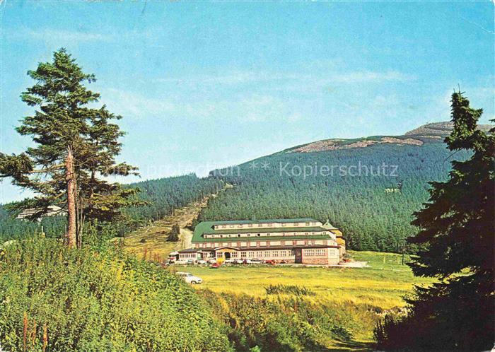 Krkonose Karkonosze Riesengebirge Zotavovna ROH Spinderovka pod Malym Sisakem