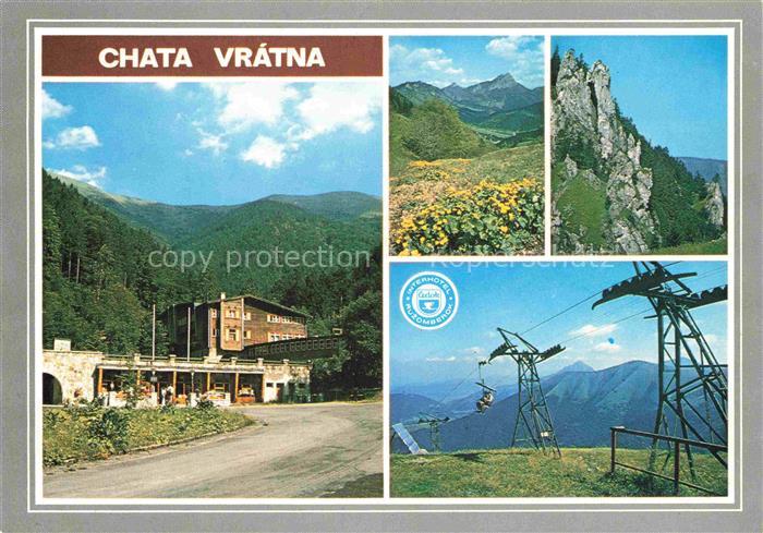 Mala Fatra Kleine Fatra SK Chata Vratna Maly a Velky Rozsutec Tiesnavy Mnich Sed