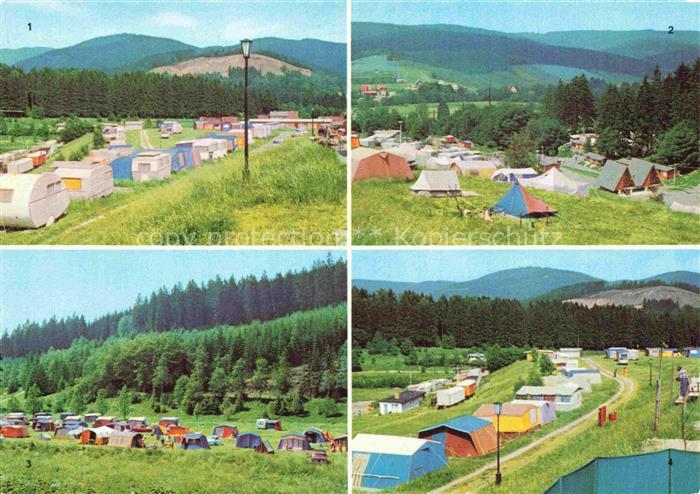 SUHL Thueringen Campingplaetze in Breitenbach Erlau Manebach
