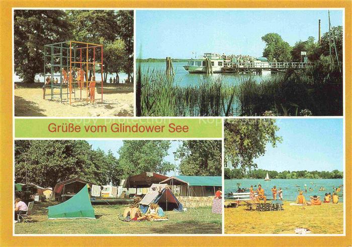Glindower See Glindow Werder Brandenburg Werder Campingplatz Glindow Dampferanle