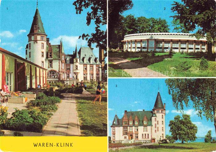 Klink Waren Mueritz Mecklenburg-Vorpommern Schloss Rundgaststaette an der Muerit