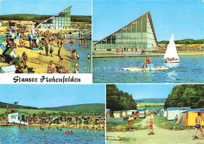 Hohenfelden Weimarer Land Thueringen Stausee Strandpartien Camping Halle