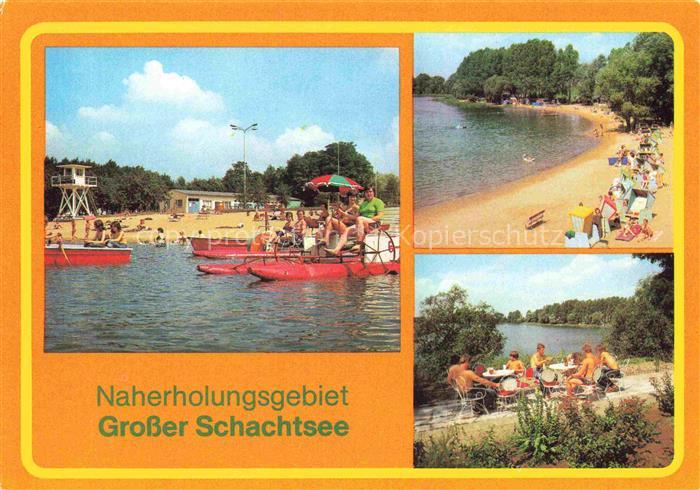 Wolmirsleben Salzlandkreis Sachsen-Anhalt Grosser Schachtse Strandpartien