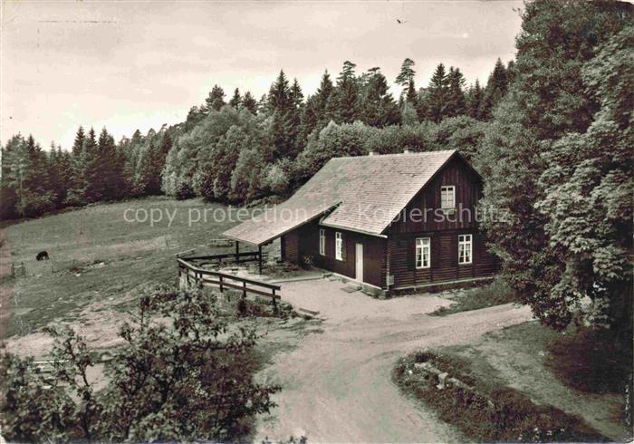 WILDBAD  Schwarzwald Waldraststaette Gruenhuette