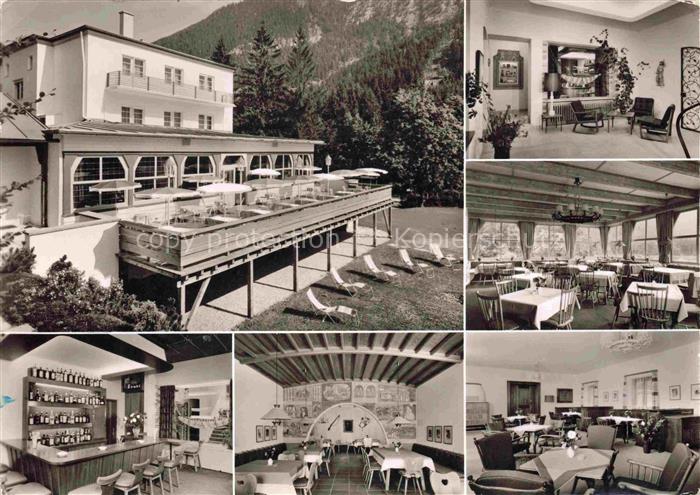 Hallthurm Allianz Erholungsheim Restaurant Gastraeume