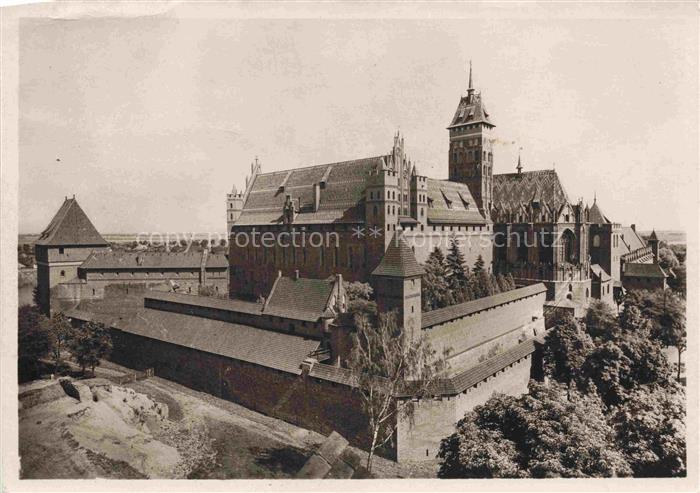 Marienburg   Westpreussen MALBORK PL Schloss des Deutschen Ritterordens