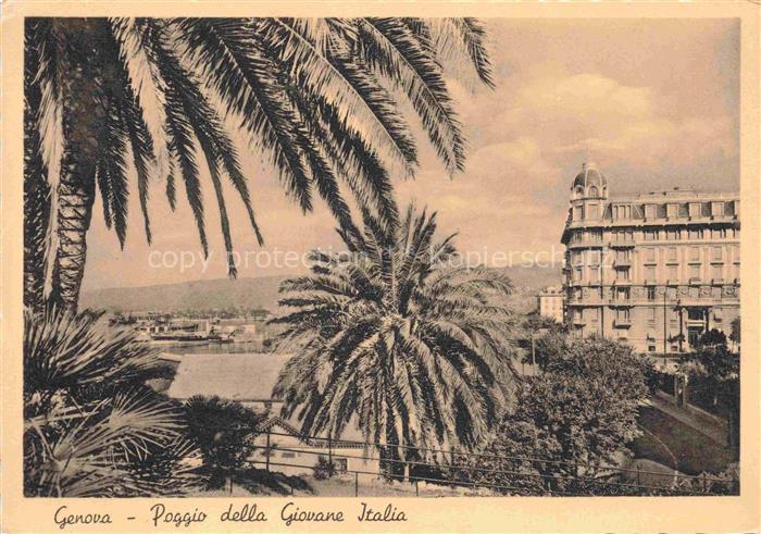 GENOVA Genua Liguria IT Poggio della Giovane Italia