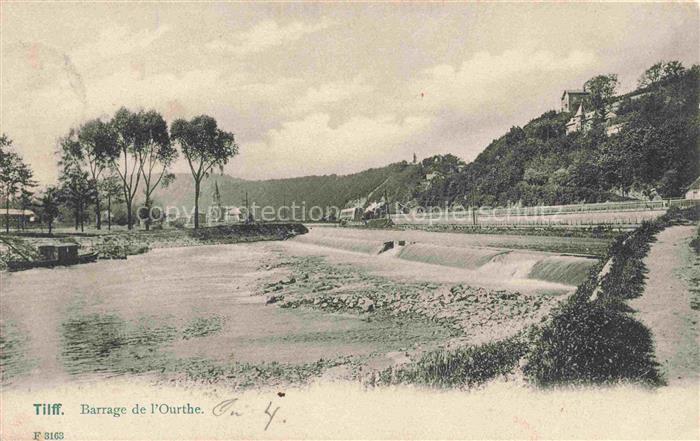 Tilff Esneux Belgie Barrage de l'Ourthe