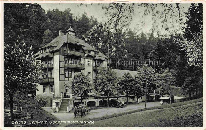 Bad Schandau Saechsische Schweiz-Osterzgebirge Schrammsteinbaude Baumbluete