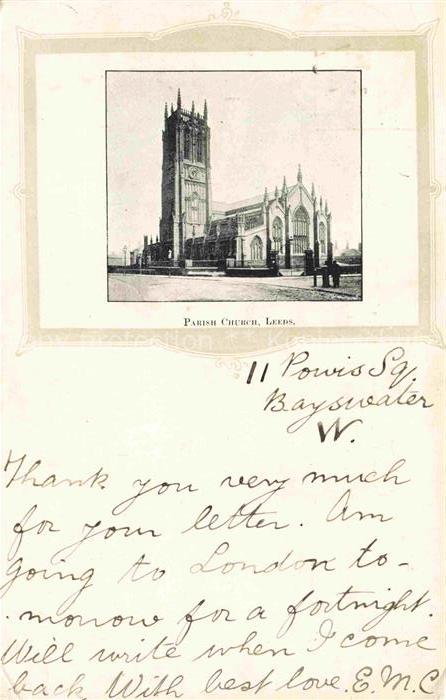 Leeds  West Yorkshire UK Parisch Church