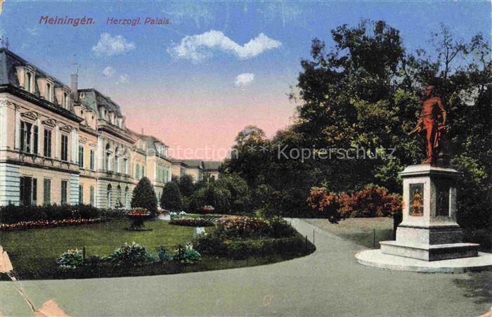 Meiningen Thueringen Herzogliches Palais Denkmal