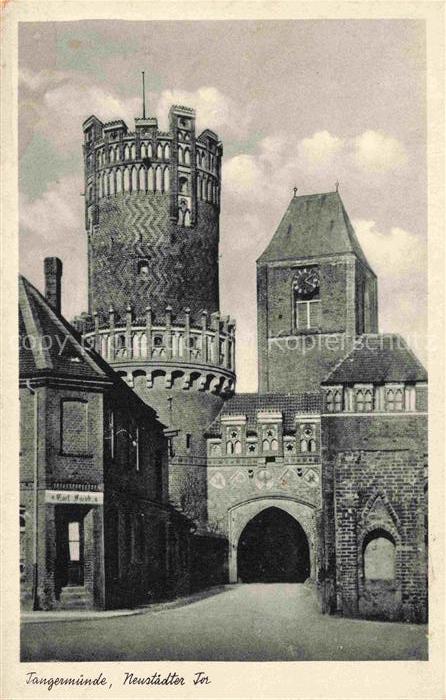 Tangermuende Stendal Sachsen-Anhalt Neustaedter Tor
