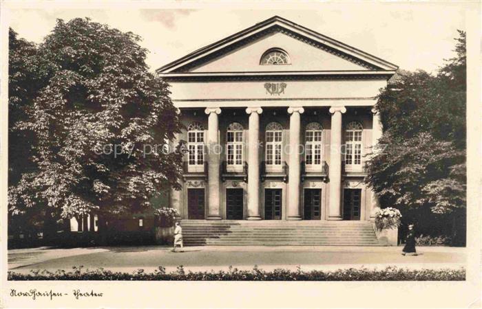 NORDHAUSEN  Harz Thueringen Theater
