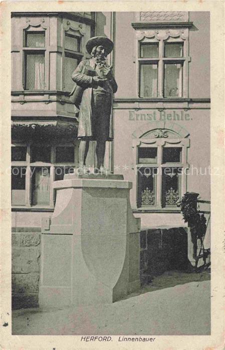HERFORD Linnenbauer Denkmal