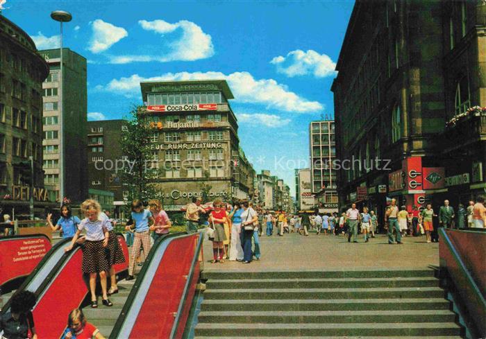 EssEN  Ruhr Kettwiger Tor Stadtzentrum Fussgaengerzone