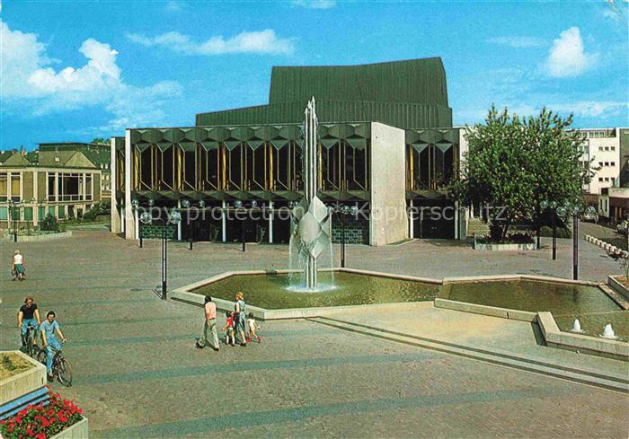 KREFELD Crefeld Stadttheater Wasserspiele