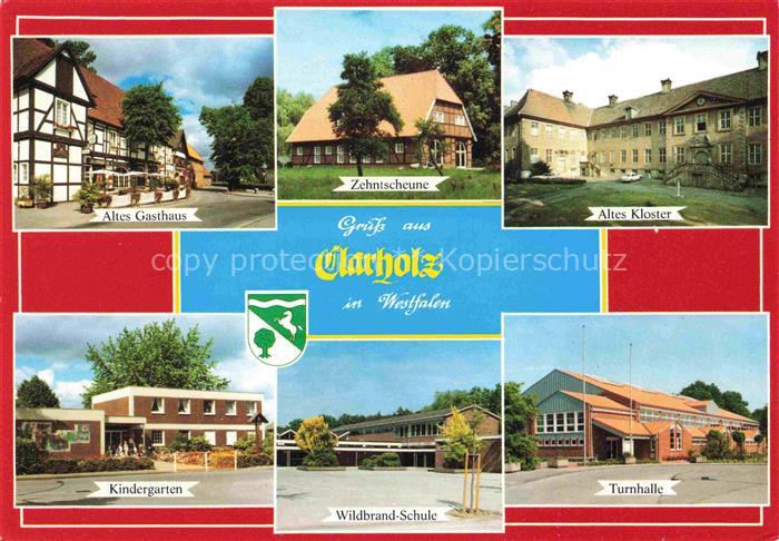 Clarholz Herzebrock-Clarholz NRW Altes Gasthaus Zehntscheune Altes Kloster Kinde