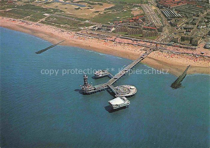 SCHEVENINGEN Den Haag Zuid-Holland NL Luchtopname pier