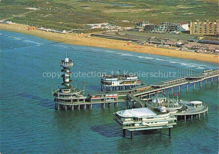 SCHEVENINGEN Den Haag Zuid-Holland NL Luchtopname pier