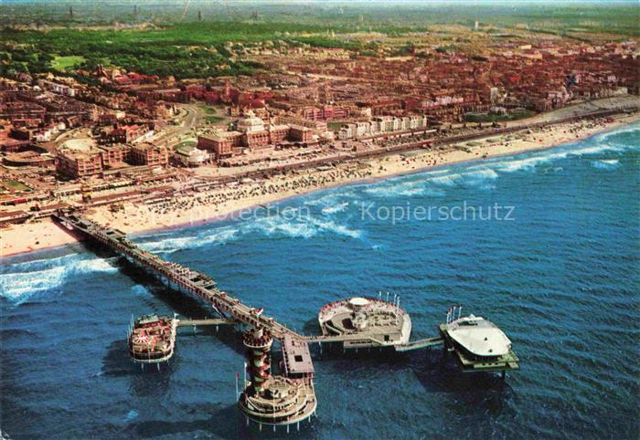 SCHEVENINGEN Den Haag Zuid-Holland NL Luchtopname pier
