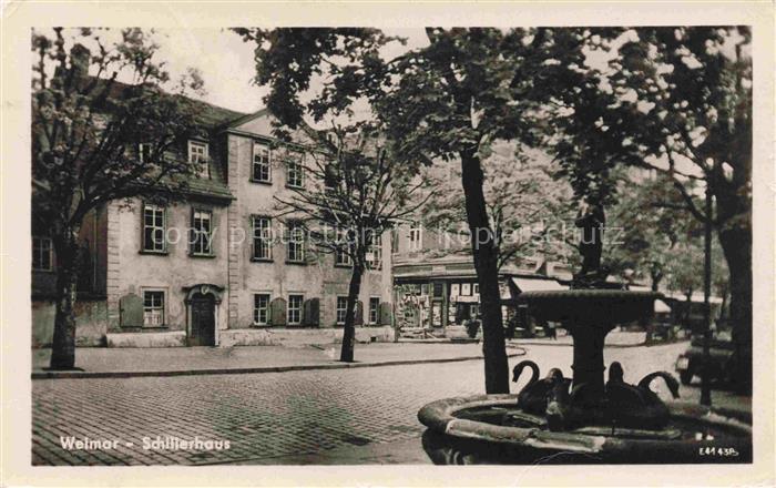 WEIMAR  Thueringen Schillerhaus