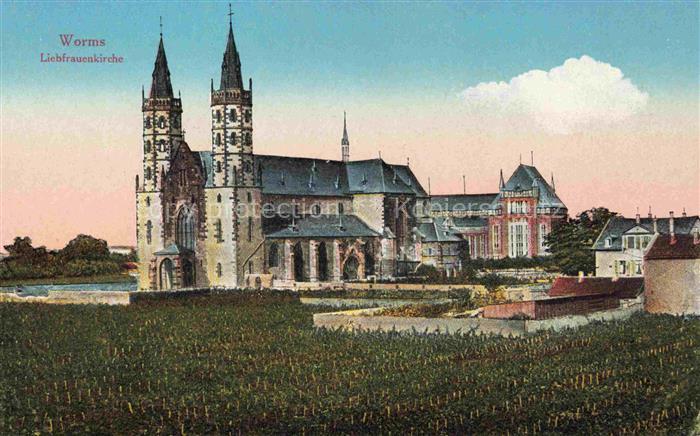 WORMS Rhein Liebfrauenkirche