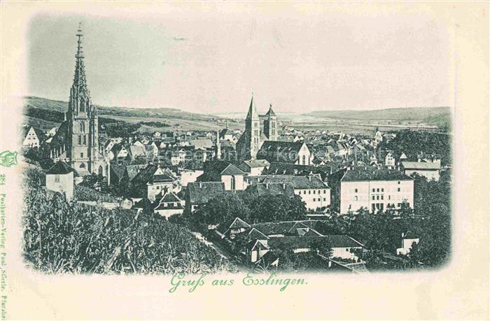EssLINGEN Neckar Stadtblick