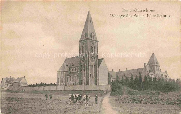 Denee-Maredsous Abbaye de Maredsous Belgien Abbaye des Soeurs Benedictines