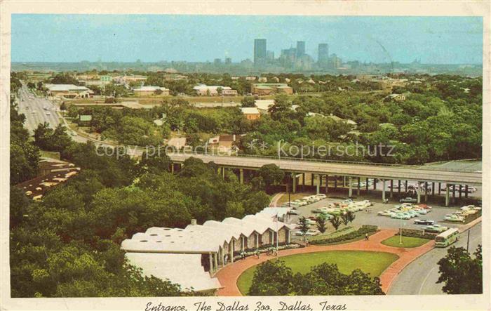DALLAS  Texas USA Entrance The Dallas Zoo