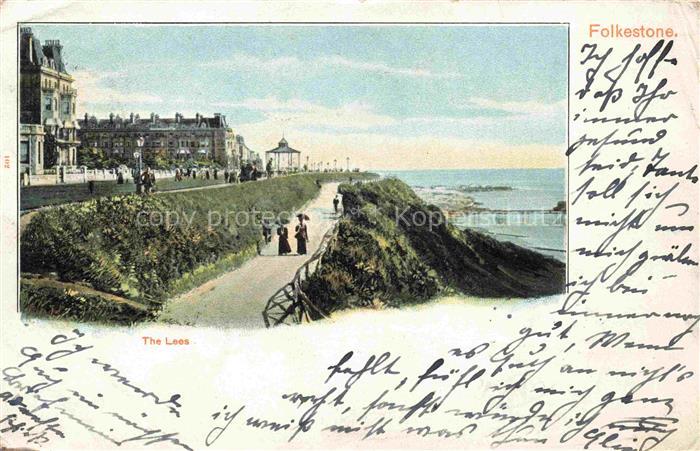 FOLKESTONE Shepway Kent UK The Lees