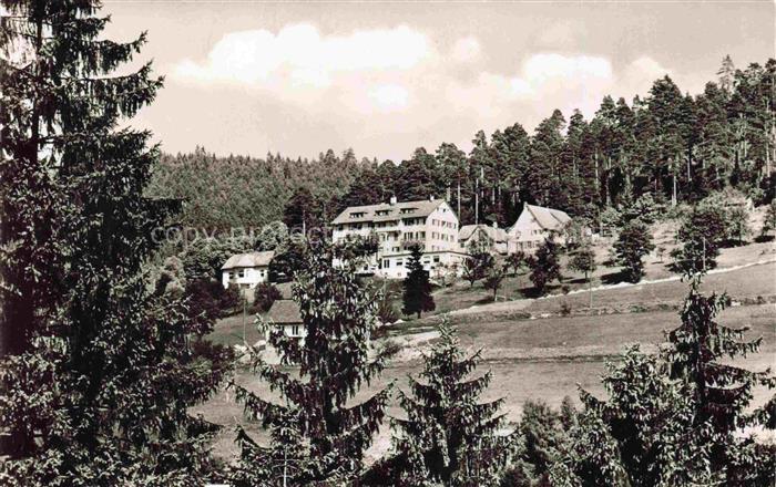 Baiersbronn Schwarzwald Erholungsheim Schoenblick