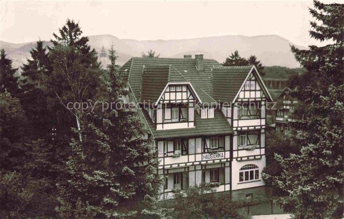 BAD SOODEN-ALLENDORF Fremdenheim Haus Erika