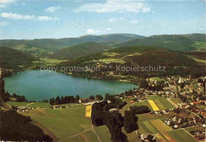 TITISEE Schwarzwald BW Fliegeraufnahme