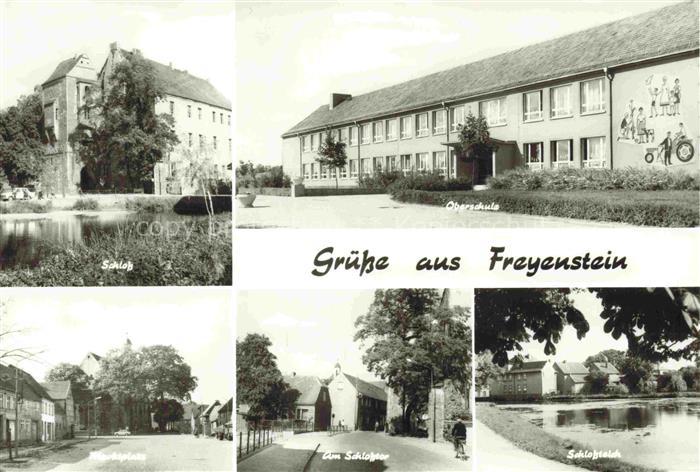 Freyenstein Freienstein Ostprignitz Brandenburg Schloss Oberschule Marktplatz Sc