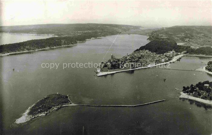 Rab  Croatia Fliegeraufnahme
