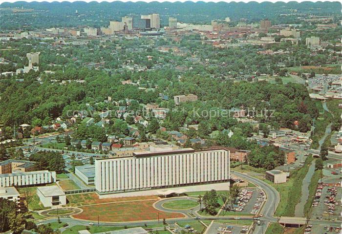 Charlotte North Carolina USA Fliegeraufnahme Charlotte Memorial Hospital