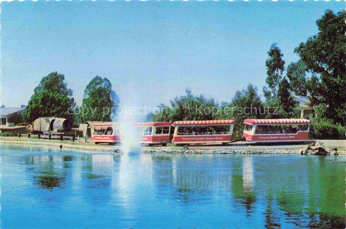 Universal City California Glamor Tram attacked by submarine