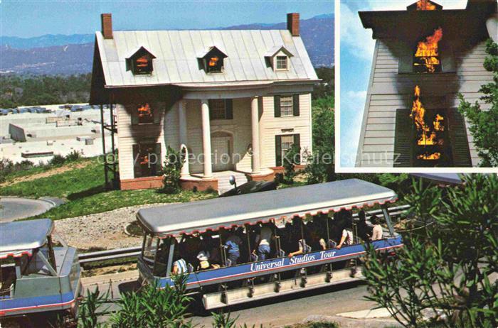 Universal City California The Burning House